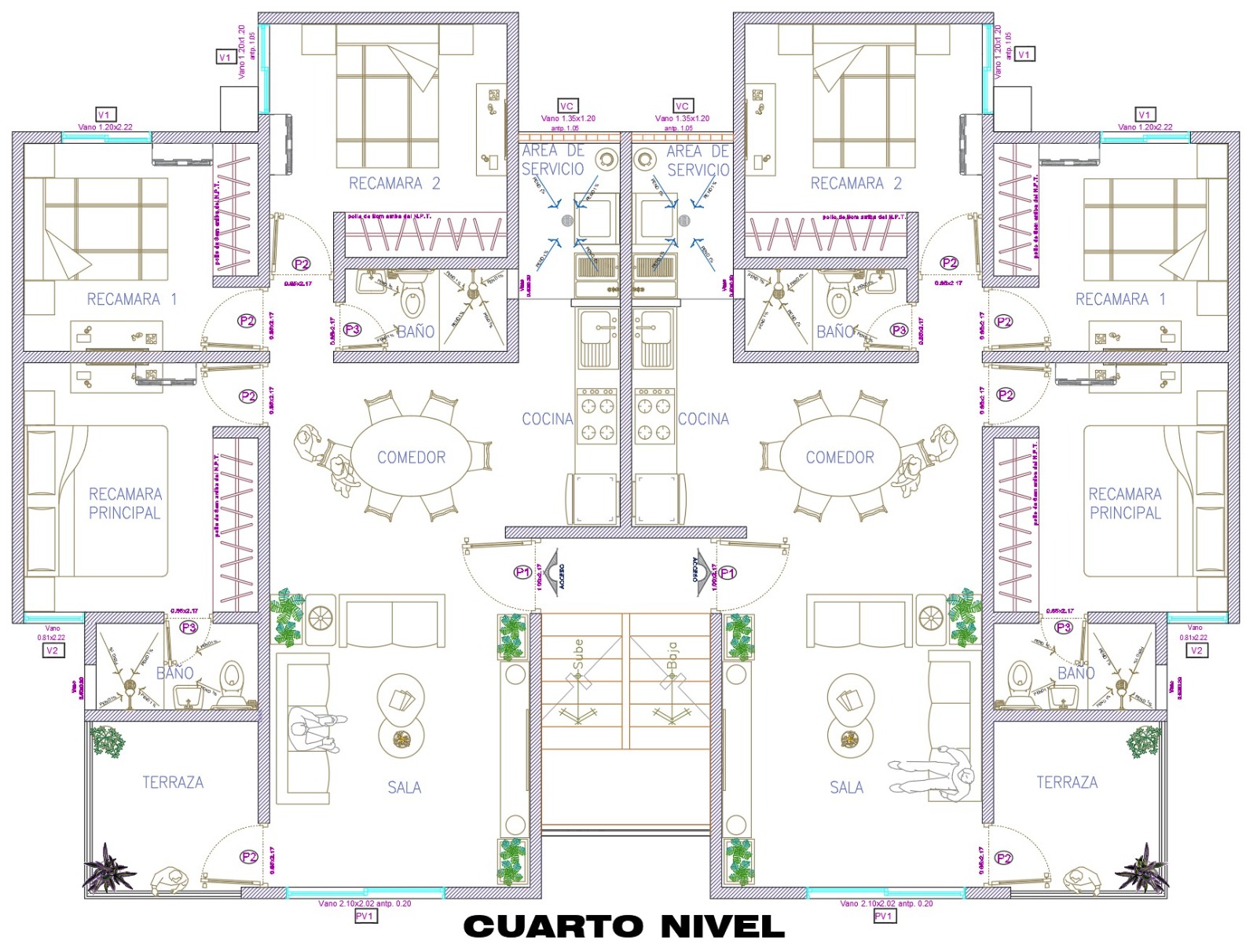 Plano departamento
