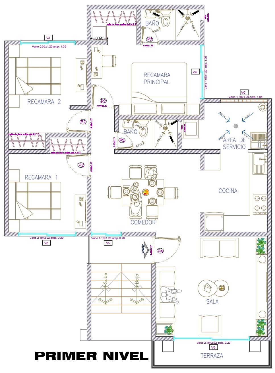 Plano departamento